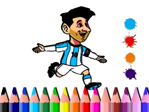 BTS Messi Coloring Book img